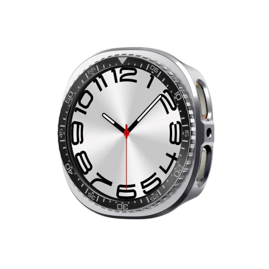 Протектор за Samsung Galaxy Watch8 44mm, неръждаема стомана - Spigen - Bezel Tune Pro Diver - Черен