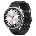 Протектор за Samsung Galaxy Watch8 44mm, неръждаема стомана - Spigen - Bezel Tune Pro Diver - Черен