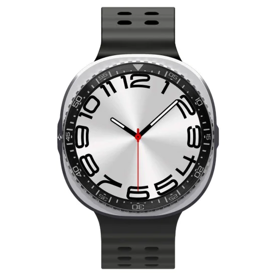 Протектор за Samsung Galaxy Watch8 44mm, неръждаема стомана - Spigen - Bezel Tune Pro Diver - Черен