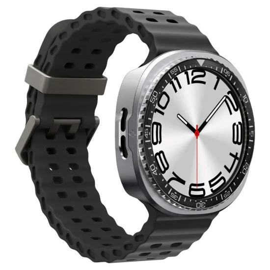 Протектор за Samsung Galaxy Watch8 44mm, неръждаема стомана - Spigen - Bezel Tune Pro Diver - Черен