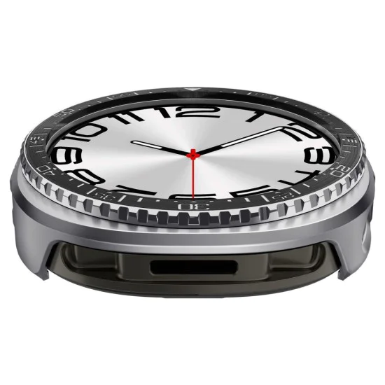 Протектор за Samsung Galaxy Watch8 44mm, неръждаема стомана - Spigen - Bezel Tune Pro Diver - Черен