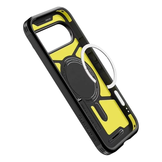Калъф за Google Pixel 10 Pro XL - Spigen - Tough Armor MagSafe - Черен