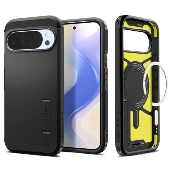 Калъф за Google Pixel 10 Pro XL - Spigen - Tough Armor MagSafe - Черен