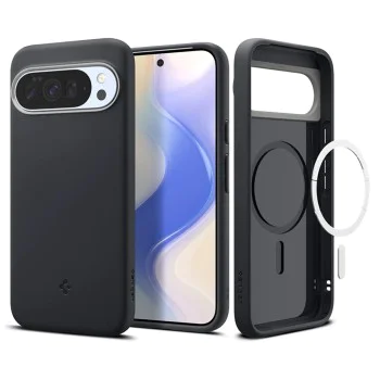 Калъф за Google Pixel 10 Pro XL - Spigen - Caseology Nano Pop MagSafe - Черен