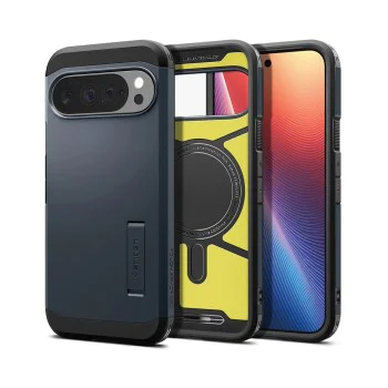 Калъф за Google Pixel 10 Pro XL - Spigen - Tough Armor MagSafe - Метално Сив