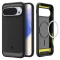 Калъф за Google Pixel 10 Pro XL - Spigen - Rugged Armor MagSafe - Матирано Черен