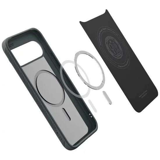 Калъф за Google Pixel 10 Pro XL - Spigen - Liquid Air MagSafe - Зелен