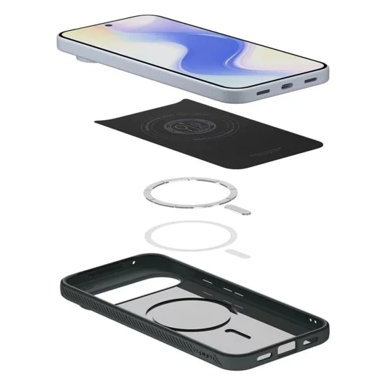 Калъф за Google Pixel 10 Pro XL - Spigen - Liquid Air MagSafe - Зелен