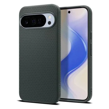 Калъф за Google Pixel 10 Pro XL - Spigen - Liquid Air MagSafe - Зелен