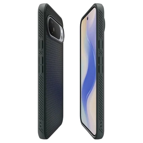 Калъф за Google Pixel 10 Pro XL - Spigen - Liquid Air MagSafe - Зелен