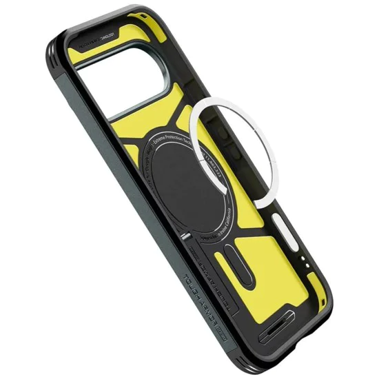 Калъф за Google Pixel 10 Pro XL - Spigen - Tough Armor MagSafe - Зелен