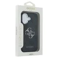 Калъф за iPhone 17 - Guess - Hardcase Big 4G Logo Classic Logo (GUHCP17SP4G4SMCK) - Черен