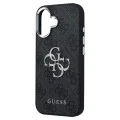 Калъф за iPhone 17 - Guess - Hardcase Big 4G Logo Classic Logo (GUHCP17SP4G4SMCK) - Черен