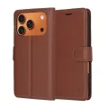 Калъф за iPhone 17 Pro Max - Techsuit - Leather Folio - Кафяв