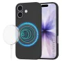 Калъф за iPhone 17 - SoftFlex MagSafe - черен