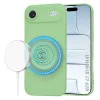 Калъф за iPhone 17 Air - SoftFlex MagSafe - Зелен