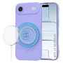 Калъф за iPhone 17 Air - SoftFlex MagSafe - Лилав