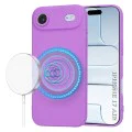 Калъф за iPhone 17 Air - SoftFlex MagSafe - лилав