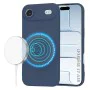 Калъф за iPhone 17 Air - SoftFlex MagSafe - Син