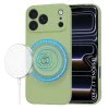 Калъф за iPhone 17 Pro - SoftFlex MagSafe - Зелен