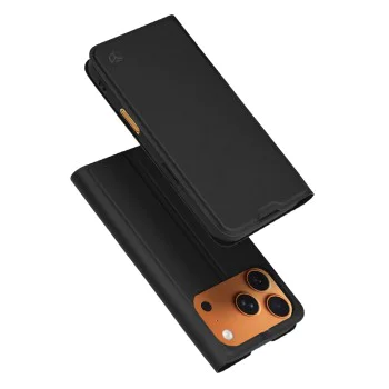 Калъф за iPhone 17 Pro Max - Techsuit - Magskin Book - Черен
