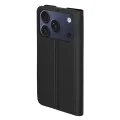 Калъф за iPhone 17 Pro - Techsuit - Magskin Book - Черен