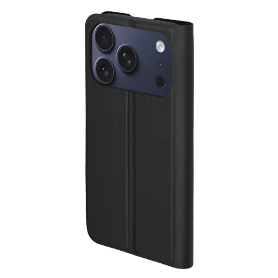 Калъф за iPhone 17 Pro - Techsuit - Magskin Book - Черен