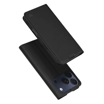 Калъф за iPhone 17 Pro - Techsuit - Magskin Book - Черен