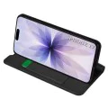 Калъф за iPhone 17 - Techsuit - Magskin Book - Черен