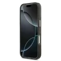 Калъф за iPhone 17 Pro Max - Guess - IML Gradient Triangle Logo MagSafe (GUHMP17XHGTMLCGK) - Черен