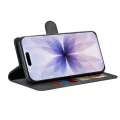 Калъф за iPhone 17 - Techsuit - Diary Book - Черен