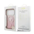 Калъф за iPhone 17 Pro – с MagSafe – Guess (GUHMP17LHGTMLCGP) IML Gradient Triangle Logo – Розов