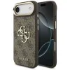 Калъф за iPhone 17 Air - Guess - Hardcase Big 4G Classic Logo (GUHCP17M4GMGCBR) - Кафяв