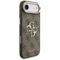 Калъф за iPhone 17 Air - Guess - Hardcase Big 4G Classic Logo (GUHCP17M4GMGCBR) - Кафяв