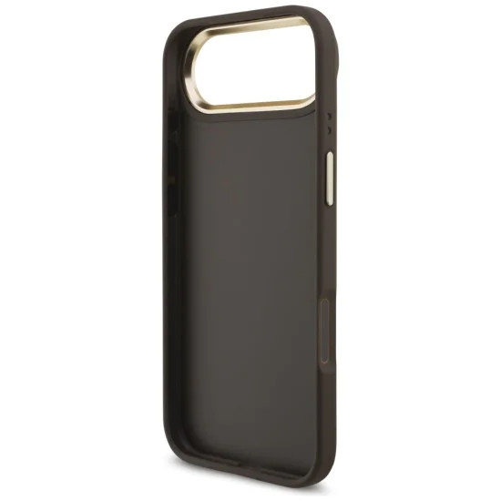 Калъф за iPhone 17 Air - Guess - Hardcase Big 4G Classic Logo (GUHCP17M4GMGCBR) - Кафяв