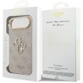 Калъф за iPhone 17 Air - Guess - Hardcase Big 4G Classic Logo (GUHCP17M4GMGCPI) - Розов