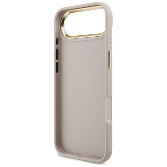 Калъф за iPhone 17 Air - Guess - Hardcase Big 4G Classic Logo (GUHCP17M4GMGCPI) - Розов