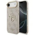 Калъф за iPhone 17 Air - Guess - Hardcase Big 4G Classic Logo (GUHCP17M4GMGCPI) - Розов