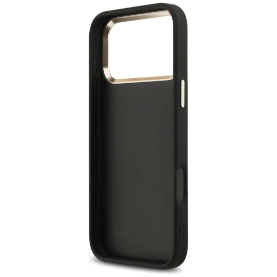 Калъф за iPhone 17 Pro Max - Guess - Hardcase Big 4G Classic Logo (GUHCP17X4GMGCGR) - Черен
