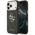 Калъф за iPhone 17 Pro Max - Guess - Hardcase Big 4G Classic Logo (GUHCP17X4GMGCGR) - Черен