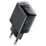 Acefast - Зарядно за стена (A102) - GaN, Бързо зареждане, Type-C, PD30W, Smart Chip - Черно