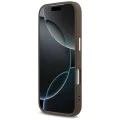 Калъф за iPhone 17 Pro - Guess - Hardcase Big 4G Classic Logo (GUHCP17L4GMGCBR) - Кафяв