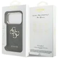 Калъф за iPhone 17 Pro - Guess - Hardcase Big 4G Logo Classic (GUHCP17L4GMGCGR) - Черен
