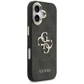 Калъф за iPhone 17 - Guess - Hardcase Big 4G Classic Logo (GUHCP17S4GMGCGR) - Черен