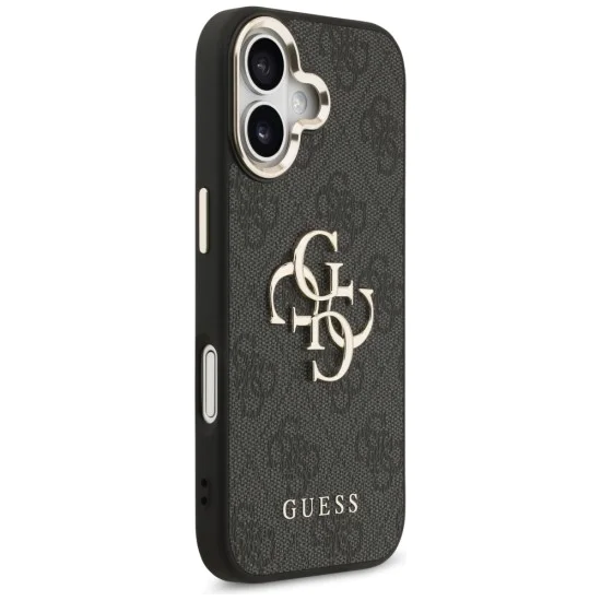 Калъф за iPhone 17 - Guess - Hardcase Big 4G Classic Logo (GUHCP17S4GMGCGR) - Черен