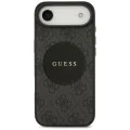 Калъф за iPhone 17 Air - Guess - 4G Circle Classic Logo MagSafe (GUHMP17MP4PGRSGK) - Черен