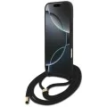 Калъф за iPhone 17 Pro Max - Guess - Hardcase 4G CBDY Big Logo с каишка за кабел (GUHCP17XP4GMGCRW) - Кафяв