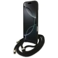 GUESS – твърд гръб Hardcase 4G CBDY Big Logo с шнур/връзка (Cord Strap) (GUHCP17XP4GMGCRK) – за iPhone 17 Pro Max – Черен