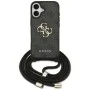 Калъф за iPhone 17 - Guess - Hardcase 4G CBDY Big Logo с каишка за шнур (GUHCP17SP4GMGCRK) - Черен