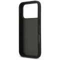 Калъф за iPhone 17 Pro - Guess - Hardcase 4G Grained Roses Big Logo (GUHCP17LPGROP4MK) - Черен